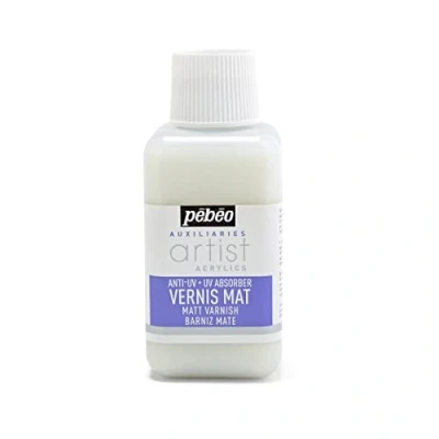 Image de Pébéo Peinture Vernis Acrylique Phase Aqueuse 1 Flacon de 250 ml Mat