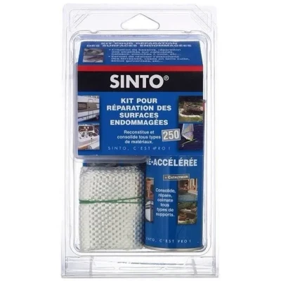 Image de Sinto kit réparation surfaces 250ml résine + 0.25m2 tissus