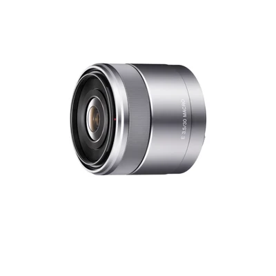 Image de Sony Objectif Macro SEL 30M35 Monture E APS C 30 mm F3.5,Argent