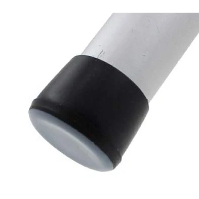 Image de 16 Pièces Embouts Viroles en Caoutchouc 16mm avec Patin Glisseur Téflon PTFE Intégré Pour Tables, Chaises et de Meubles par Lifeswonderful