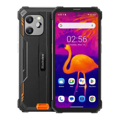 Image de Blackview BV8900 (Double Sim Ecran de 6.5&#039;&#039; 256 Go, 8 Go RAM) Orange