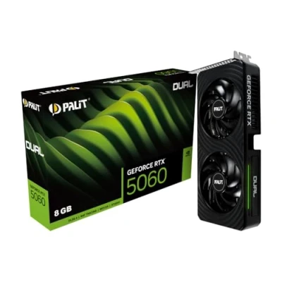 Image de Palit GeForce RTX 5060 Dual NVIDIA 8 GB GDDR7 (RTX 8GB GDDR7) Neuf