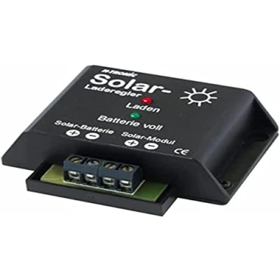 Image de H Tronic 1191353 SL 53 Régulateur de charge PWM 12 V, noire