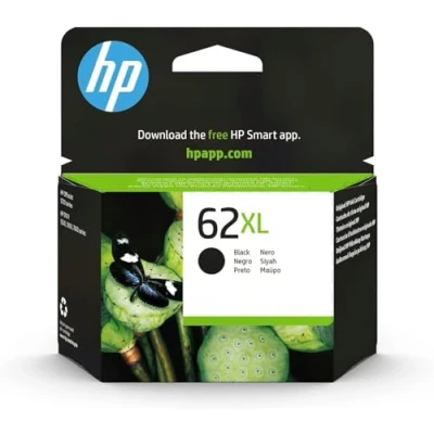 Image de HP 62XL (C2P05AE) Noir Cartouche d&#039;encre Grande capacité