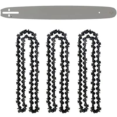 Image de Guide 18 pouces (45 cm) avec lot de 3 chaînes 72 maillons pour tronçonneuse