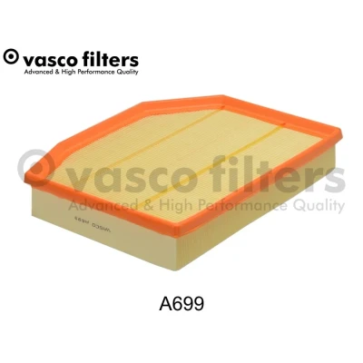 Image de DAVID VASCO A699 Filtre à air 47 227 286 rectangulaire Cartouche filtrante BMW: X3, Z4 Roadster, Coupe