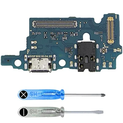 Image de MMOBIEL Connecteur de Charge Compatible avec Samsung Galaxy M51 2020 Dock Connector USB C Jack Audio/Microphone/Antenne Remplacement INCL. Tournevis