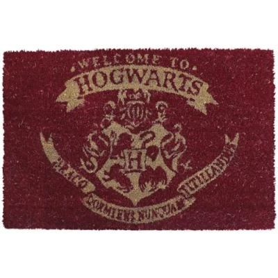 Image de Pyramid Welcome to Hogwarts Doormat Paillasson, PVC, Multicolore, 80 x 150 cm