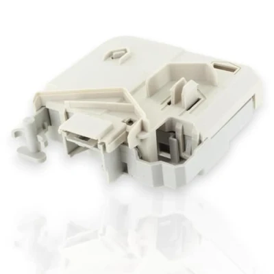 Image de DEKAROX Relais de verrouillage pour Bosch Siemens 616876 00616876 613070 00613070 EMZ 881 68 x 67 30 mm machines à laver comme EcoLogixx Maxx VarioPerfect Logixx Exxcel Extraklasse iQ500 iQ700