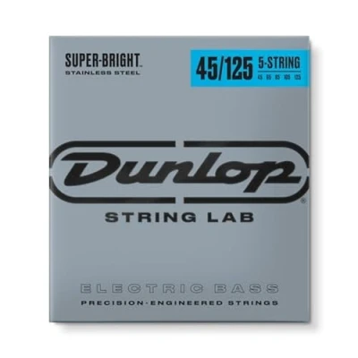 Image de Corde Jim Dunlop DBSBS45125 Md 5 / St Bass en acier inoxydable super brillant