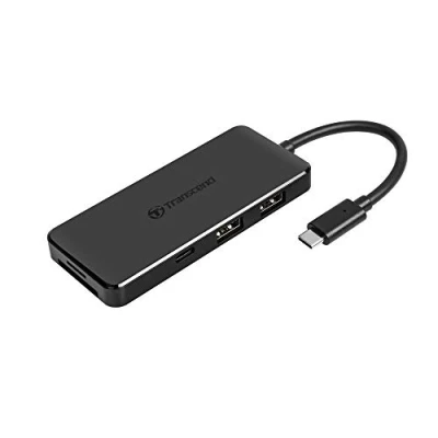 Image de Concentrateur USB Type C 6 en 1 TRANSCEND HUB5C 2 x 3.1 Gen +