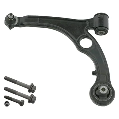 Image de FEBI BILSTEIN 40761 Bras de suspension avec écrou, kit vis Essieu avant, gauche barre oscillant transversal Fonte d&#039;acier