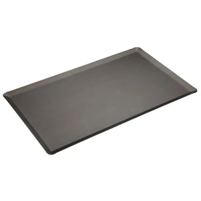 Image de MasterClass Plaque de Cuisson Antiadhésive en Acier au Carbone 1,2 mm d&#039;Épaisseur, Taille Gastronorme, 53 x 33 cm (21&#039; 13&#039;), Noir