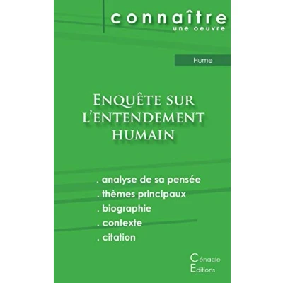 Image de Fiche de lecture Enquête sur l&#039;entendement humain David Hume (analyse littéraire référence et résumé complet)