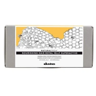 Image de Davines Ampoules Natural Tech Nutrition Complexe minéralisant Hair Royal Jelly 6x8ml 48 ml Pour cuir chevelu sensible