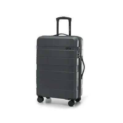 Image de WITTCHEN COMODO Line Valise Moyenne de Voyage Bagage Rigide en ABS Serrure TSA Taille M Gris foncé
