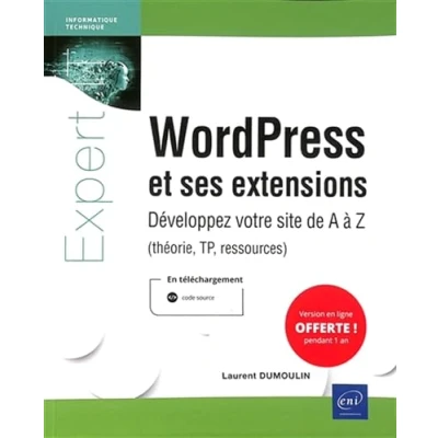 Image de WordPress et ses extensions Développez votre site de A à Z (théorie, TP, ressources)