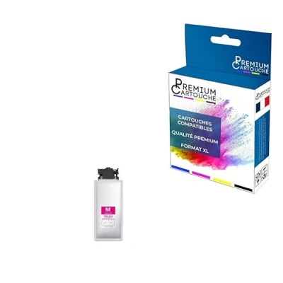 Image de PREMIUM Cartouche Compatible pour EPSON T01D3/T01C3 C13T01D300/C13T01C300 Magenta x 1 WF C529R, C529RDTW, C529RDW, C579R, C579RD2TWF, C579RDTWF, C579RDWF