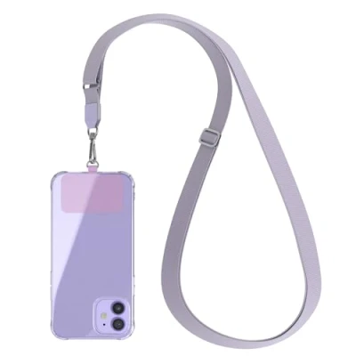Image de EAZY CASE Chaîne Universelle pour téléphone Portable adaptée à Tous Les Smartphones Tour de Cou Housse avec Cordon Sangle cellulaire adapté Toutes Pochettes Lavande