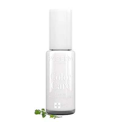Image de PODERM MYCOSE Ongles Vernis Couleur Blanc TEA TREE Prévention &amp; Traitement des Jaunes/Abîmés par SOIGNE COLORE Soin professionnel pied/main Facile/rapide Swiss Made