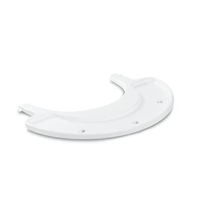 Image de Hauck Plateau de Jeu Play Tray pour Chaise Haute Bébé Alpha+ et Beta+ (certifié GRS), Fixation par Clic, Utilisable avec 2 Jeux (non Inclus), Lavable, Blanc