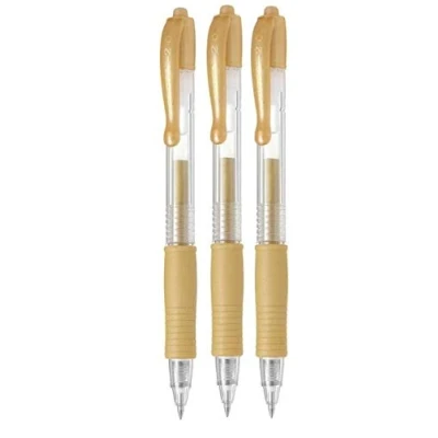 Image de Pilot G2 07 BL 7 Lot de 3 stylos roller à encre gel rétractable Pointe 0,7 mm Largeur trait 0,39