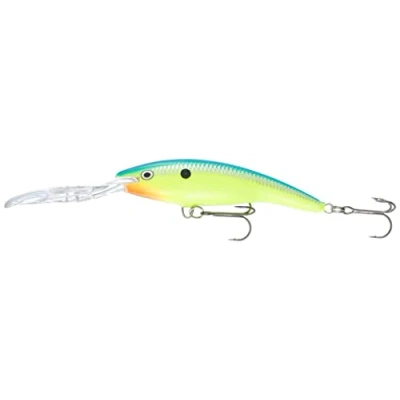 Image de Rapala Parrot Deep Dancer Leurre Balsa avec Bavette Matériel de Pêche d’Eau Douce Prof Nage 6m Taille 9cm / 13g Fabriqué en Estonie Unisex Adult, 9 cm 13