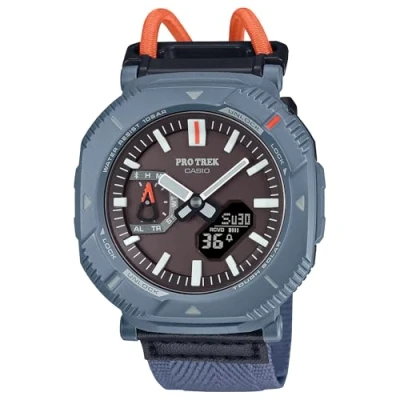 Image de Casio Mixte Analogique Quartz Montre avec Bracelet en PRJ B001B 2ER