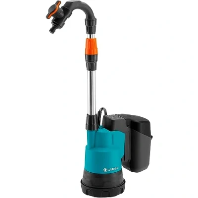 Image de Gardena 2000/2 18V P4A Pompe collecteur de pluie ss fil Noir