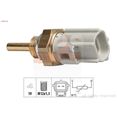 Image de EPS 1.830.323 Sonde De Température Liquide Refroidissement Made in Italy OE Equivalent TOYOTA: RAV4 III SUV, Aygo, Corolla Verso, VOLVO: V70 3
