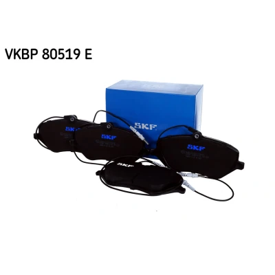 Image de SKF VKBP 80519 E Jeu de plaquettes frein contact signal d&#039;usure inclus