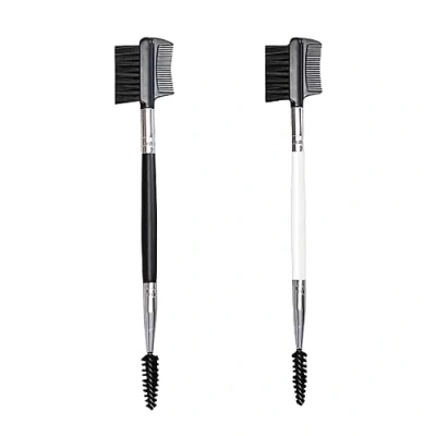 Image de Brosse à Sourcils, 2 Pcs Peigne de Cils, Cils Double Extrémité, Sourcils Face, Séparateur Portable, Pour Modifier les et Outils Maquillage