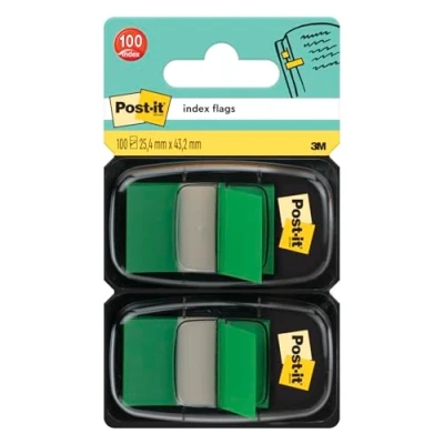 Image de Post It 680 G2EU Marque Page Vert