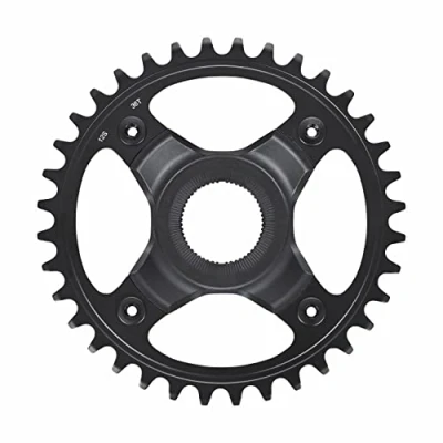 Image de SHIMANO Plateau 36d Noir 55 mm Steps Plaques pour vélos Mixte, Multicolore, Taille Unique