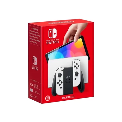 Image de NINTENDO Switch (OLED) Console de Jeux Portables 17,8 cm (7&quot;) 64 Go Écran Tactile WiFi Blanc