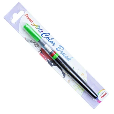 Image de Pentel color Brush Pincel recargable, verde lima