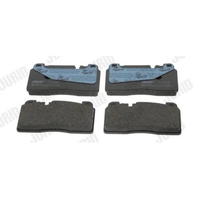 Image de JURID 573688J Jeu de plaquettes frein préparé pour indicateur d&#039;usure AUDI: Q5, A6 C7 Avant, A7 Sportback, PORSCHE: Macan