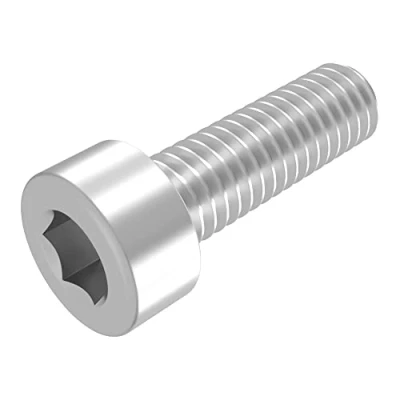 Image de SECCARO Vis cylindriques M8 x 25 mm inox V2A VA A2, DIN 912 / ISO 4762, six pans creux, filetage complet, 20 pièces