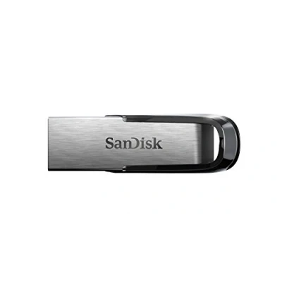 Image de SanDisk Ultra Flair Clé USB 1 to (USB 3.0, Jusqu’à 150 Mo/s, Protection par Mot se Passe, Application SanDisk, Robuste en métal) Argenté/Noir