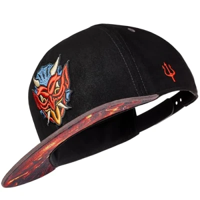 Image de Cadency® Casquette snapback Devil Noir Unisexe taille réglable, , unique