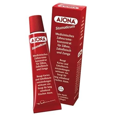 Image de Ajona Lot de 12 dentifrices Stomaticum 25 ml (12 x ml)