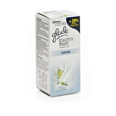 Image de Glade touch N Fresh Recharges Nettoyer Lin 10 ml chaque (Lot de 4)