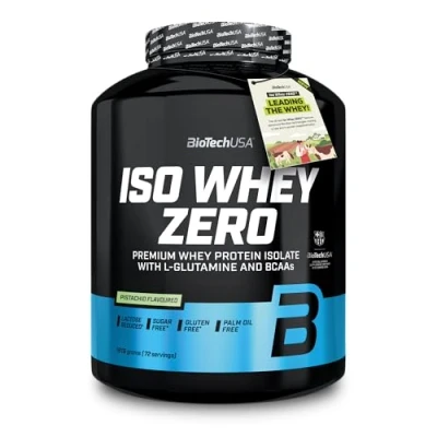 Image de whey Isolate Biotech USA Iso zero (1816g) Saveur Pistache