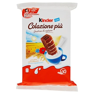 Image de Kinder Colazione Più (300g) Lot de 4 [1,20 Kg]