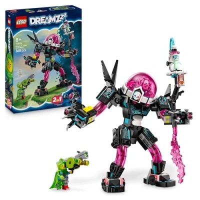 Image de LEGO Dreamzzz Mateo Contre Le Robot Cyber Cerveau Jouet Modulaire Se Transformant en Figurine De Scorpion 1 Minifigurine &amp; Virtuarêve Cadeau Original Garçon Ou Fille Dès 8 Ans 71495