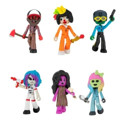 Image de Dev Series Pack 6 Figurines Brookhaven: Brookhaven&#039;s Most Wanted Wave 2