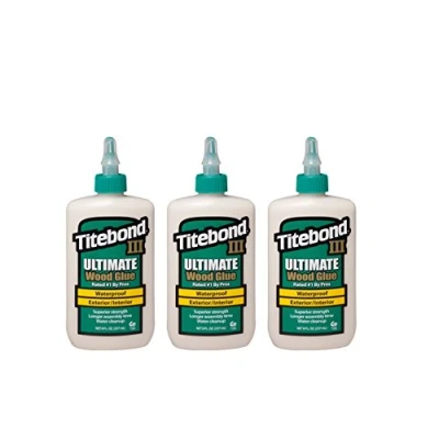 Image de 3 x Titebond III ultime 237 ml Colle à bois résistant aux intempéries …
