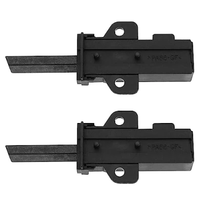 Image de eMagTech 1 Paire de Balais Charbon avec Support 4006020152 481281719419 Compatible AEG Electrolux Indesit Lave linge