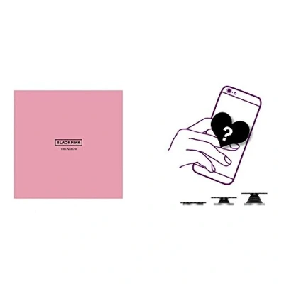 Image de Blackpink 1st Full Album The (Version 2) (INCL Mobile Grip Holder, Transparent Photocard Set)