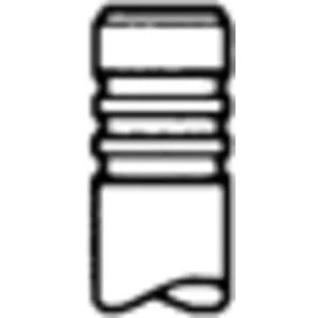 Image de TRW Engine Component 331056 Soupape d&#039;Échappement 24,2mm Siège de vanne blindé, Extrémité tige soupage trempée AUDI: A6 C5 Avant, A4 B6 Berline